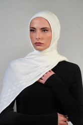 Patterned Double Stretch  Voile